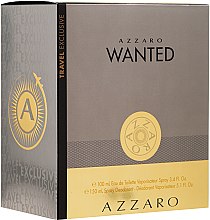 Azzaro Wanted - Zestaw (edt 100 ml + deo 150 ml) — Zdjęcie N2