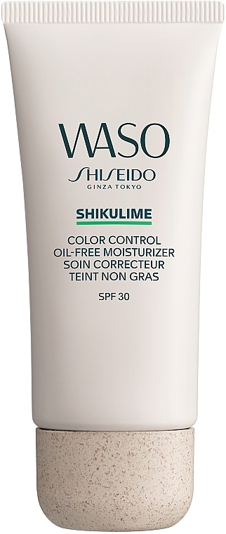 Krem nawilżający do twarzy SPF 30 - Shiseido Waso Shikulime Color Control Oil-Free Moisturizer