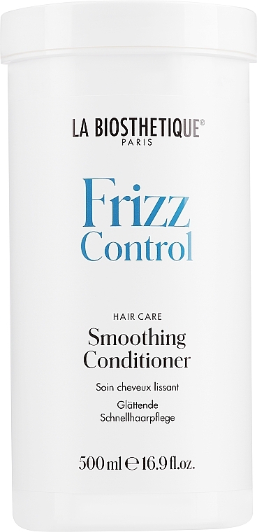 Odżywka do głębokiego nawilżenia i odbudowy niesfornych włosów - La Biosthetique Frizz Control Smoothing Conditioner — Zdjęcie N2