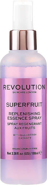 Spray do twarzy - Makeup Revolution Superfruit Replenishing Essence Spray — Zdjęcie N1