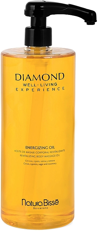 Olejek do ciała - Natura Bisse Diamond Well-Living Energizing Revitalizing Body Massage Oil — Zdjęcie N1