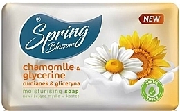 Kup Nawilżające mydło w kostce Rumianek i gliceryna - Spring Blossom Chamomile & Glycerine Moisturizing Soap