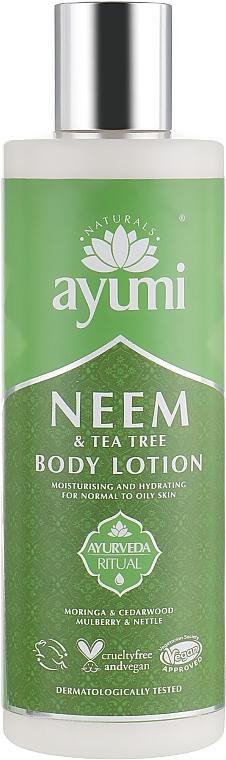 Balsam do ciała Neem i drzewo herbaciane - Ayumi Neem & Tea Tree Body Lotion