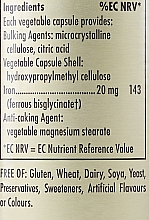 Suplement diety, 20 mg - Solgar Gentle Iron Food Supplement — Zdjęcie N4