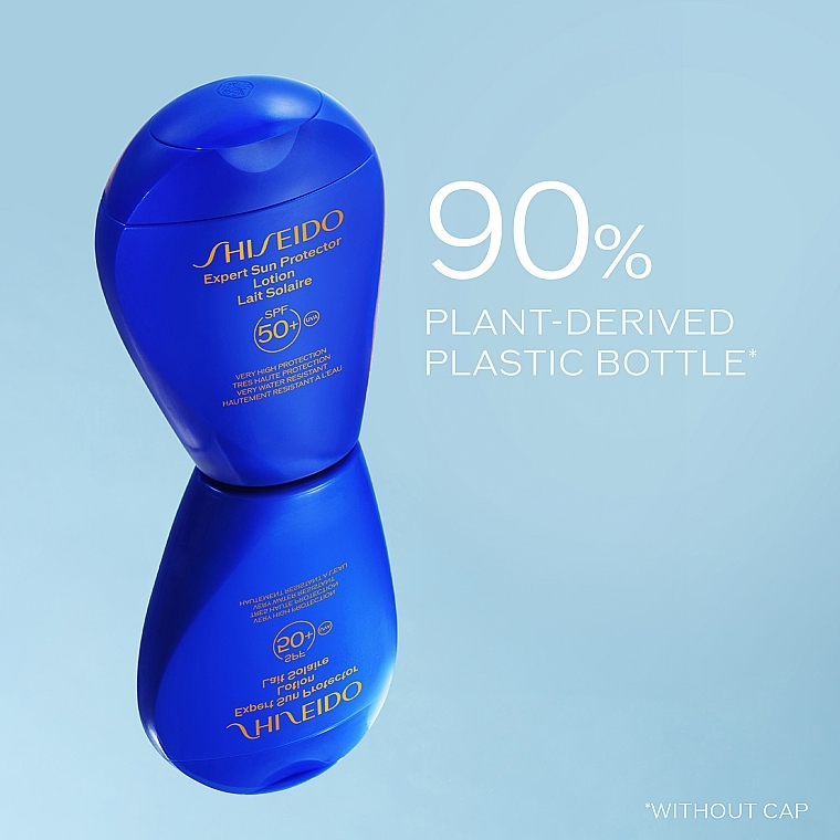 PRZECENA! Krem nawilżający do twarzy i ciała z ochroną przeciwsłoneczną SPF 50 - Shiseido Sun Expert Protection Face and Body Lotion SPF50 * — Zdjęcie N6