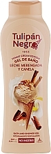 Żel do kąpieli i pod prysznic o zapachu cynamonu - Tulipan Negro Yummy Cream Edition Milk Meringue & Cinnamon Bath And Shower Gel — Zdjęcie N1