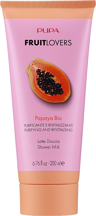 Mleko pod prysznic z ekstraktem z papai - Pupa Friut Lovers Papaya Shower Milk