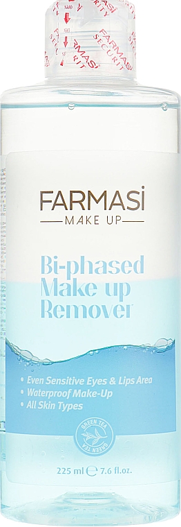 Płyn do demakijażu - Farmasi Bi-Phased Make Up Remover — Zdjęcie N1