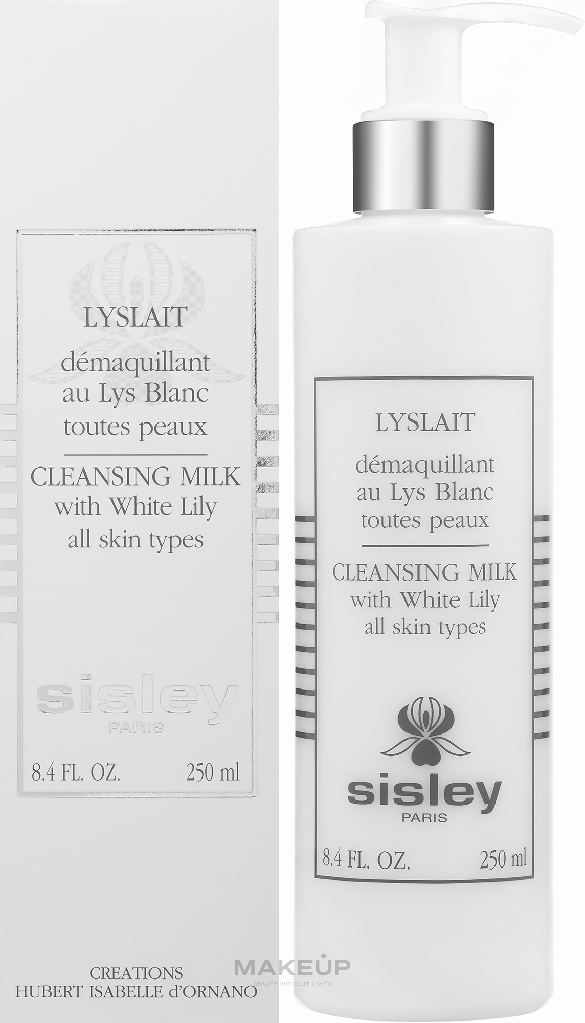 Mleczko do demakijażu z białą lilią - Sisley Lyslait Cleansing Milk With White Lily — Zdjęcie 250 ml