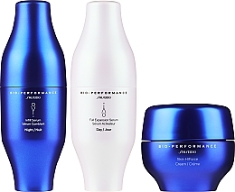 Kup Zestaw - Shiseido Bio-Performance Full Routine Exclusive Kit (ser/2x30ml + f/cr/50ml)