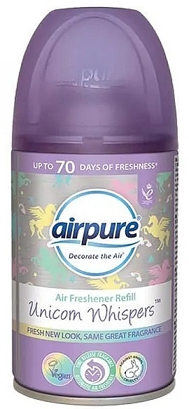 Odświeżacz powietrza - Airpure Air Freshener Refill Unicorn Whispers — Zdjęcie N1