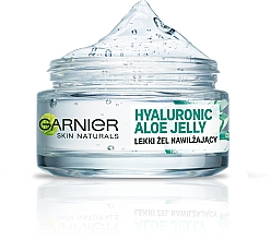 Lekki żel-krem nawilżający do twarzy z kwasem hialuronowym i ekstraktem z aloesu - Garnier Skin Naturals Hyaluronic Aloe Jelly — Zdjęcie N15