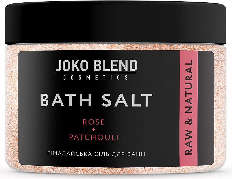 Himalajskie sole do kąpieli z różą i paczulą - Joko Blend Bath Salt