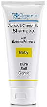 Szampon do włosów dla dzieci Morela i rumianek - The Organic Baby Pharmacy Apricot & Chamomile Shampoo — Zdjęcie N1