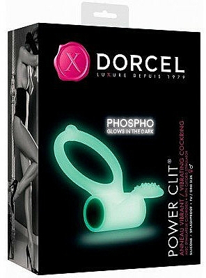 Pierścień erekcyjny - Marc Dorcel Power Clit Phospho — Zdjęcie N1