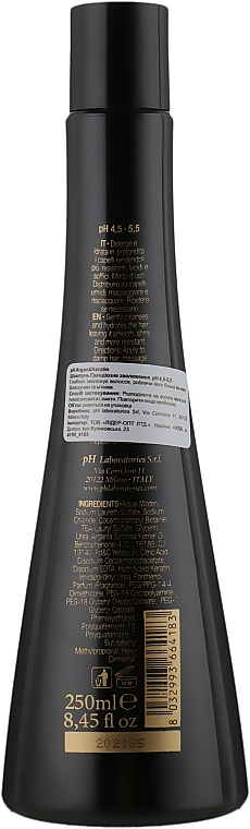 Szampon do włosów - pH Laboratories Argan&Keratin Shampoo — Zdjęcie N4