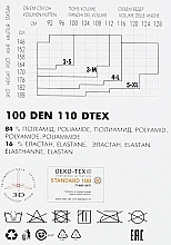 Rajstopy damskie Thermo, 100 DEN, nero - Giulietta — Zdjęcie N3