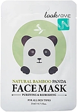 Kup Maseczka w płachcie z ekstraktem z bambusa - Look At Me Natural Bamboo Panda Face Mask