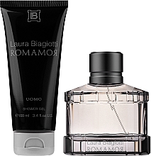 Zestaw dla mężczyzn - Laura Biagiotti Romamor Uomo (edt 75 ml + sh/gel 100 ml) — Zdjęcie N2