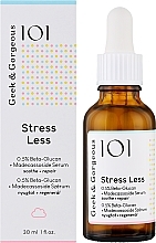 Regenerujące serum z beta-glukanem i madekasozydem 0,5% - Geek & Gorgeous Stress Less 0.5% Beta Glukan + Madecassoside Serum — Zdjęcie N2