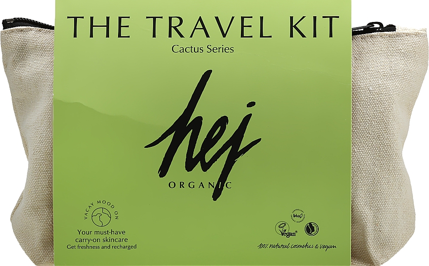Zestaw świąteczny, 5 produktów - Hej Organic Travel Kit Cactus — Zdjęcie N1