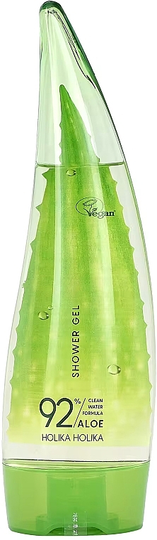 Żel pod prysznic - Holika Holika Aloe Clean Water Formula 92% Shower Gel  — Zdjęcie N1