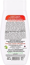 Regenerujący szampon z odżywką 2 w 1 - Bione Cosmetics Keratin + Ricinovy Oil — Zdjęcie N2