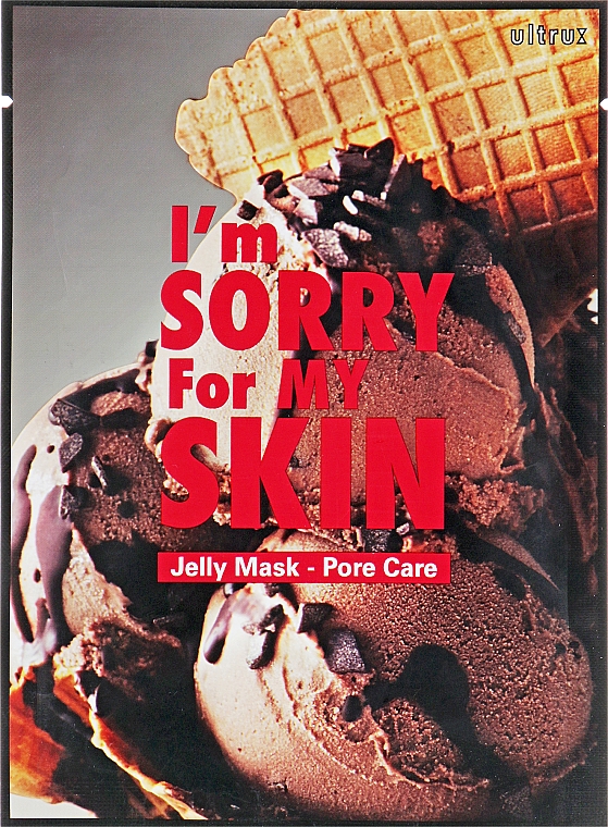 Maseczka do twarzy w płachcie - Ultru I’m Sorry For My Skin Pore Care Mask — Zdjęcie N1