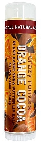 Balsam do ust - Crazy Rumors Orange Cocoa Lip Balm — Zdjęcie N1