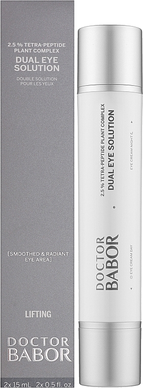 Krem pod oczy na dzień i na noc - Bababor Doctor Babor Lifting Dual Eye Solution — Zdjęcie N2