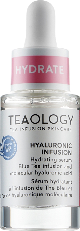 Nawilżające serum do twarzy z molekularnym kwasem hialuronowym - Teaology Hyaluronic Infusion Hydrating Serum — Zdjęcie N1