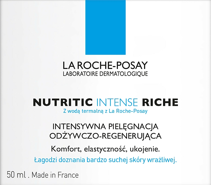 Odżywczo-regenerujący krem do bardzo suchej skóry - La Roche-Posay Nutritic Intense Riche — Zdjęcie N5