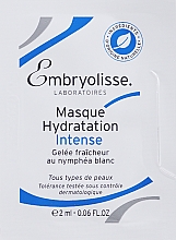 Intensywnie nawilżająca maseczka - Embriolisse Intense Hydration Mask (próbka) — Zdjęcie N1