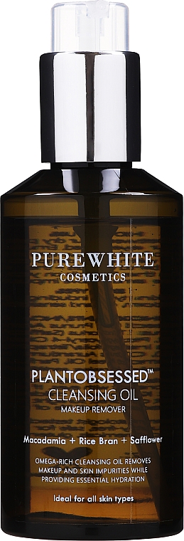 Odżywczy olejek do mycia twarzy - Pure White Cosmetics Plant Obsessed Nourishing Cleansing Oil — Zdjęcie N1