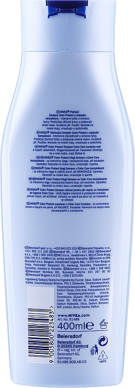 Szampon chroniący kolor do włosów farbowanych - NIVEA Color Protect pH Balace Mild Shampoo — Zdjęcie N11