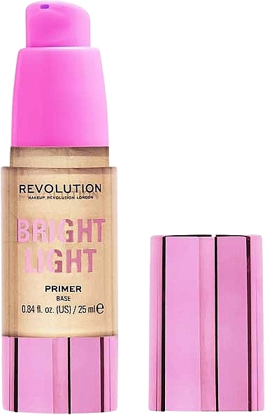 Rozświetlająca baza pod makijaż - Makeup Revolution Illuminating Makeup Primer Bright Light — Zdjęcie N1