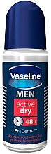 Kup Dezodorant - Vaseline Men Active Dry 48H Roll-On Deodorant