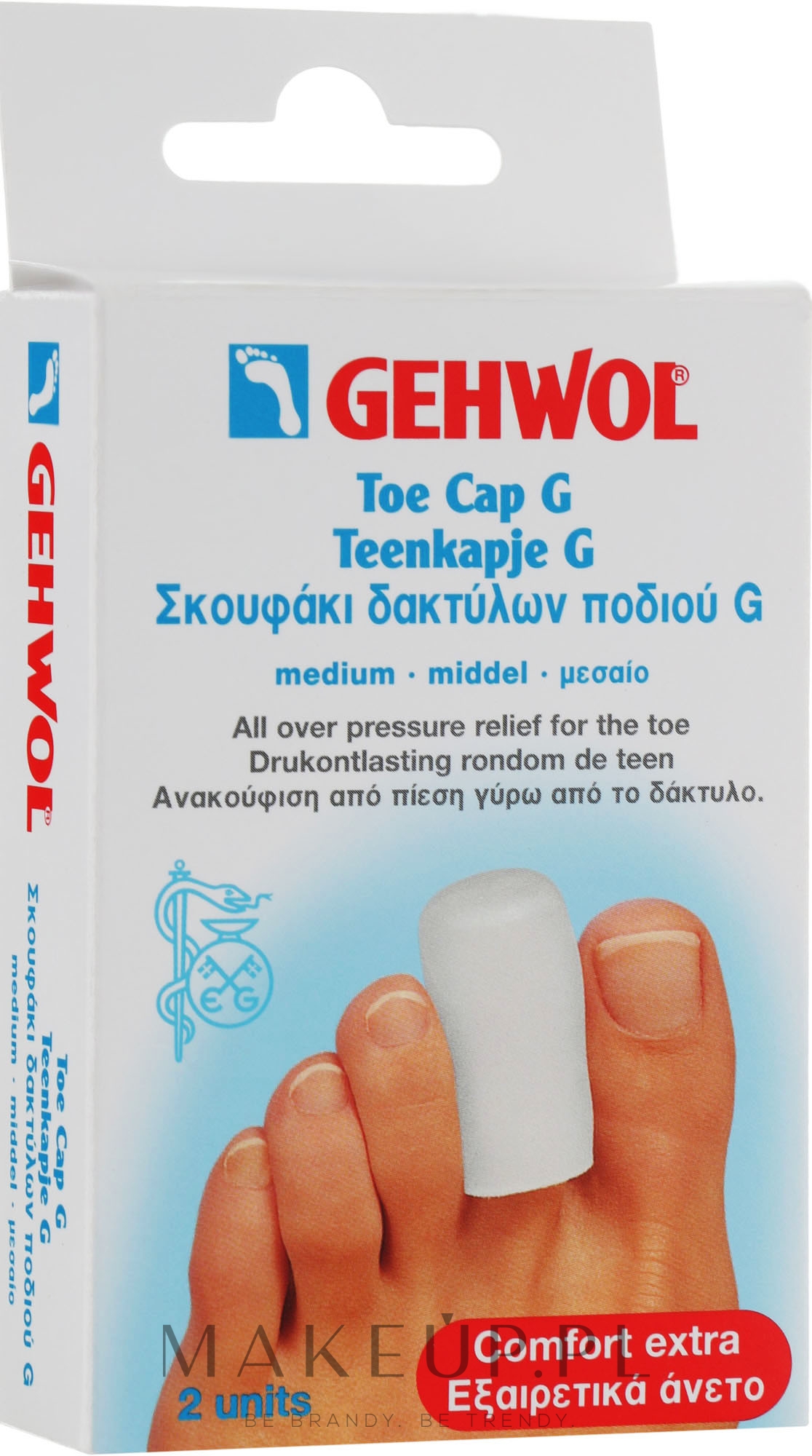 Nakładka do palców stopy (średnia) - Gehwol — Zdjęcie 2 szt.