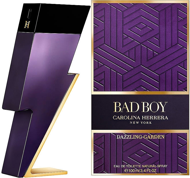 Carolina Herrera Bad Boy Dazzling Garden - Woda toaletowa — Zdjęcie N2