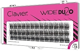Kup Sztuczne rzęsy, 11 mm - Clavier Wide DU2O Eyelashes