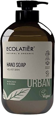 Mydło w płynie do rąk z awokado i jojoba - Ecolatier Urban Liquid Soap — Zdjęcie N1