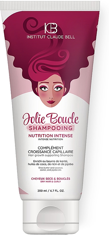 Szampon intensywnie odżywczy - Institut Claude Bell Jolie Boucle Nutrition Intense Shampooing — Zdjęcie N1