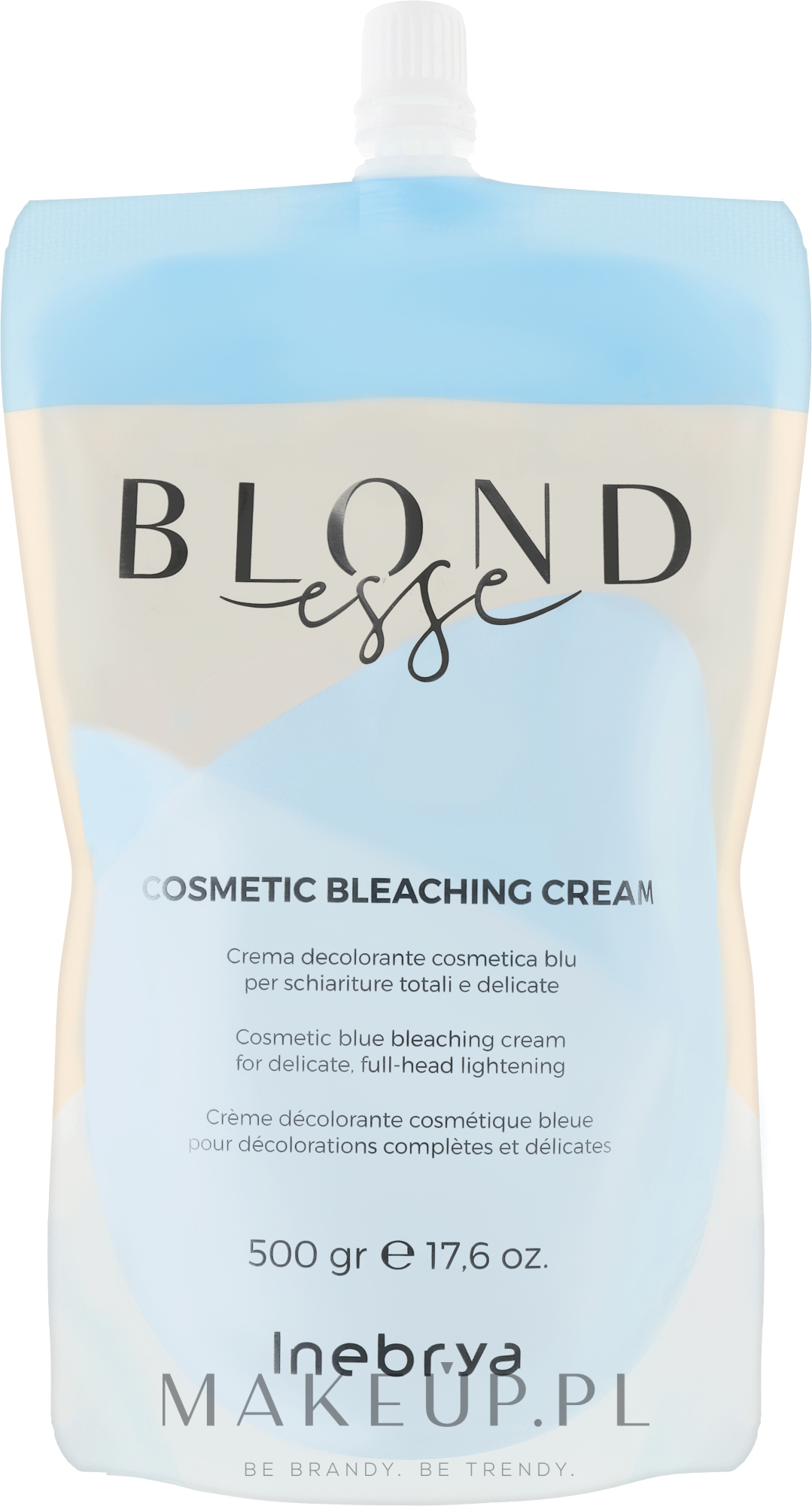 Rozjaśniacz w kremie - Inebrya Blondesse Cosmetic Bleaching Cream — Zdjęcie 500 g
