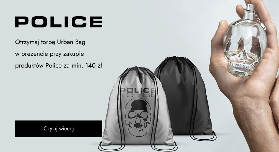 Otrzymaj torbę Urban Bag w prezencie przy zakupie produktów Police za min. 140 zł.