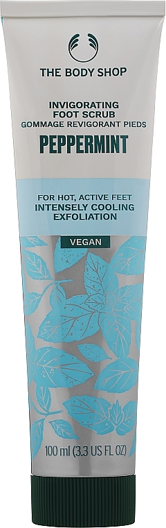Chłodzący peeling do zmęczonych stóp Mięta pieprzowa - The Body Shop Peppermint Invigorating Foot Scrub — Zdjęcie N1