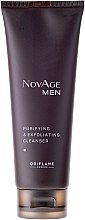 Kup Oczyszczający żel złuszczający dla mężczyzn do mycia twarzy - Oriflame NovAge Men