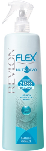 Dwufazowa odżywka nawilżająca w sprayu do włosów - Revlon Flex 2 Fases — Zdjęcie N1