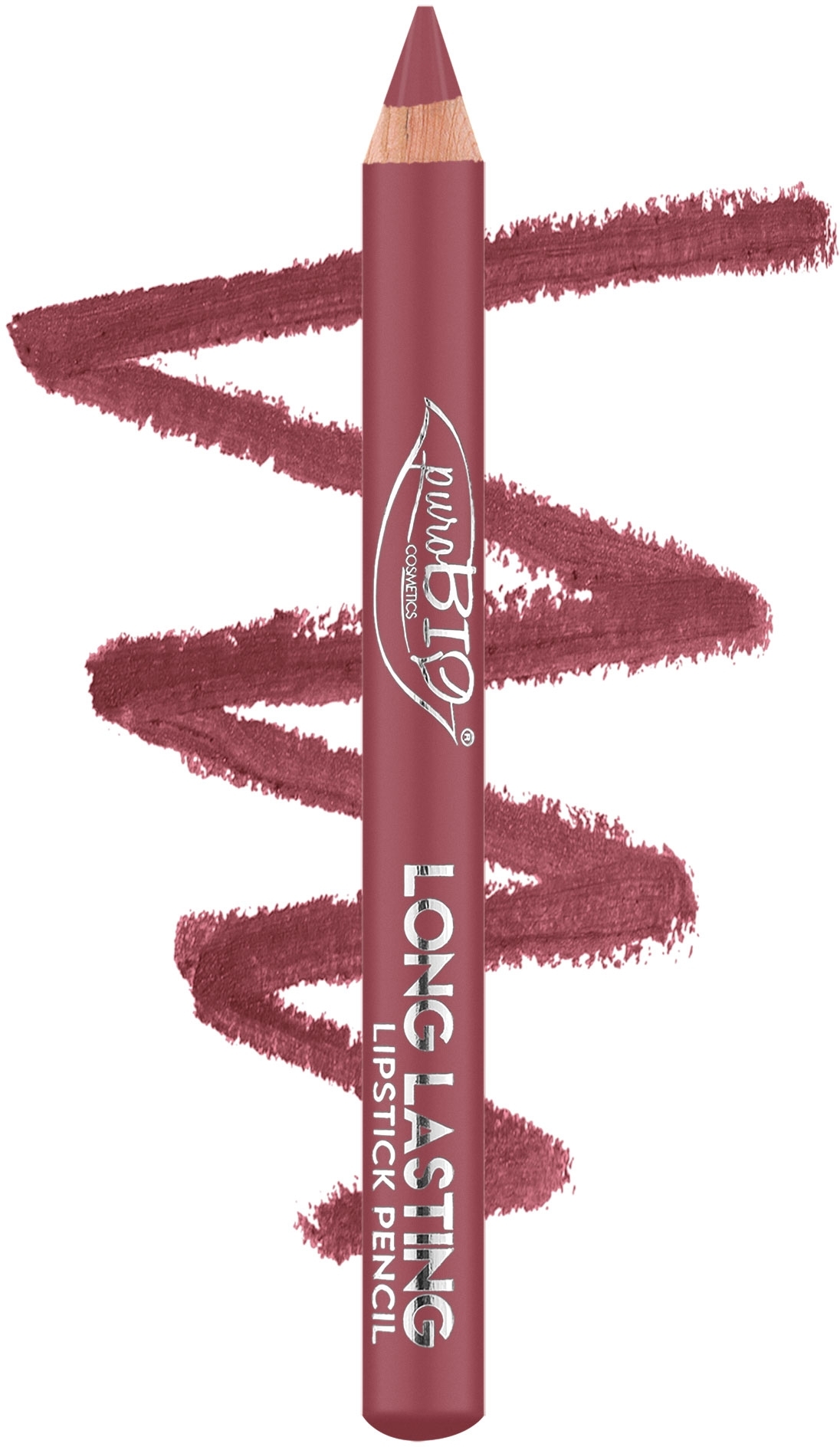 Kredka do ust - PuroBio Cosmetics Long Lasting Lipstick Pencil Kingsize — Zdjęcie 013L - Framboise