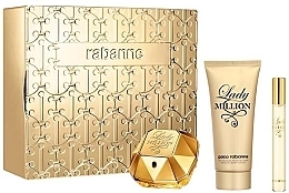 Paco Rabanne Lady Million - Zestaw (edp/50ml + b/lot/75ml + edp/10ml) — Zdjęcie N1