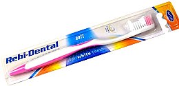 Kup Szczoteczka do zębów Rebi-Dental M46, miękka, biało-różowa - Mattes
